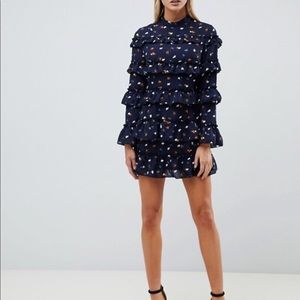 Pretty Little Thing Ruffle Mini Dress